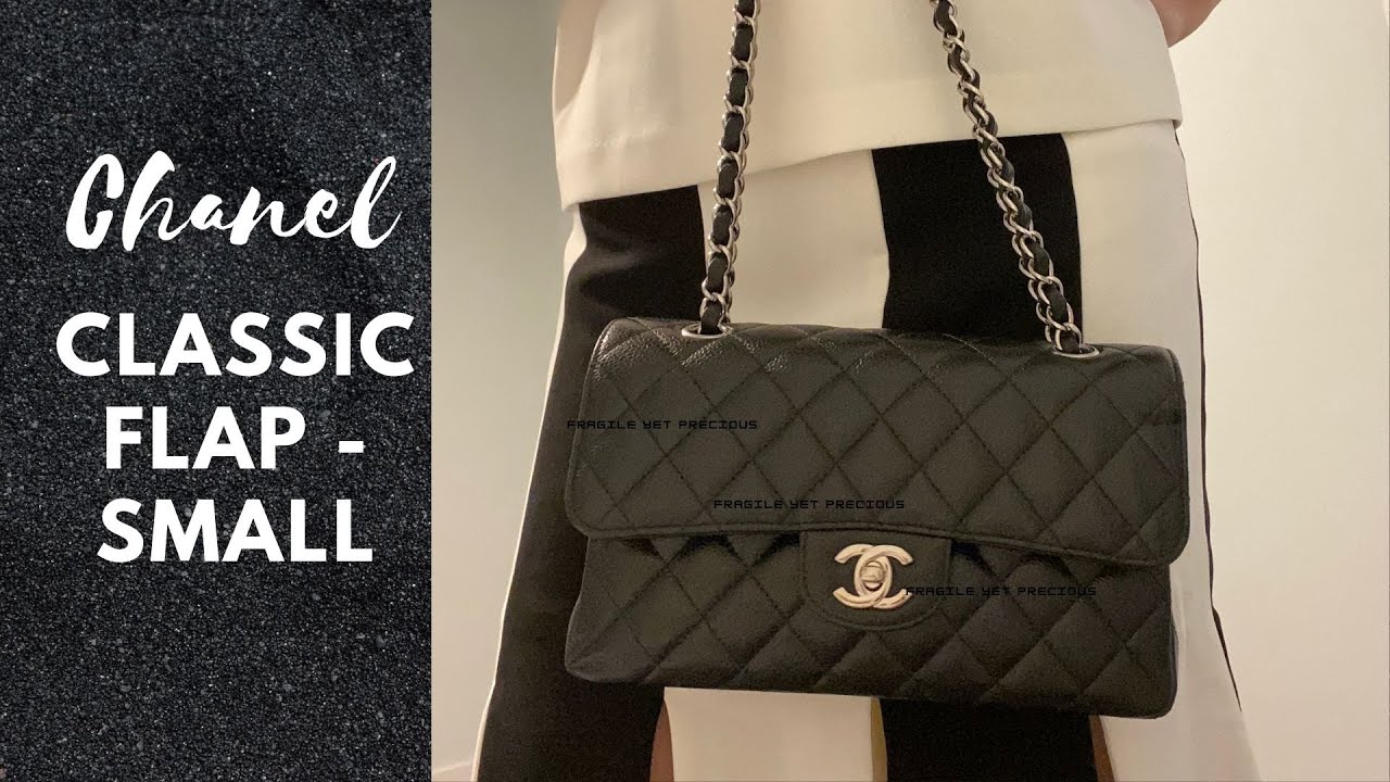 Chanel Small Classic Flap - Thoughts, Mini Review, What fits, Sticker ...