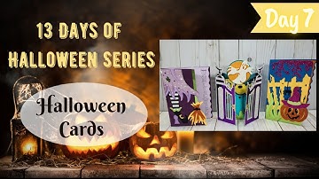 13 Days of Halloween Series // Day 7: Halloween Cards