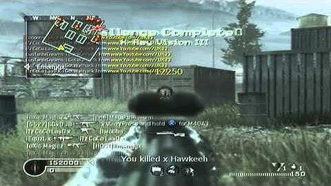 BEST KILL FEED EVER!!!!! COD 4