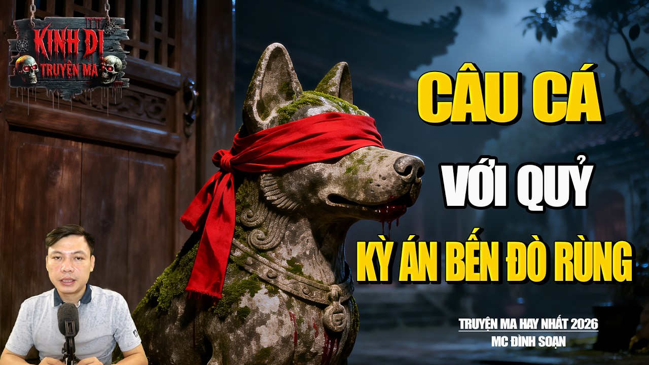 TRUYỆN MA CÓ THẬT : CÂU CÁ VỚI QUỶ - KỲ ÁN KINH SỢ BẾN ĐÒ RÙNG HÉ LỘ.