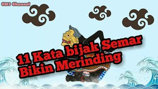 Bikin MERINDING: 11 Kata Bijak Dari Wayang Semar