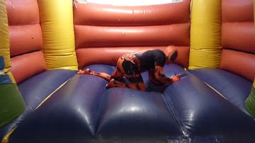 Deadpool pop the Bouncy Castle