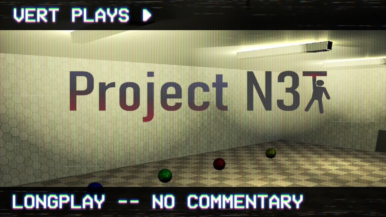 vert plays… Project N3T │ Longplay │ No Commentary - YouTube