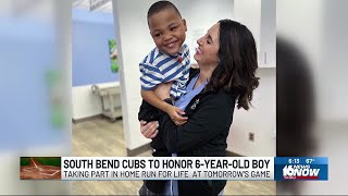 South Bend Cubs, Beacon Children’s Hospital to honor 6-year-old boy battling cerebral palsy
