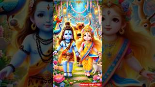 Lord Shiva and Goddess Parvati mata #trending#shorts#animation#status