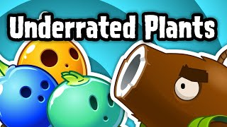 Underrated Plants in Plants VS Zombies 2