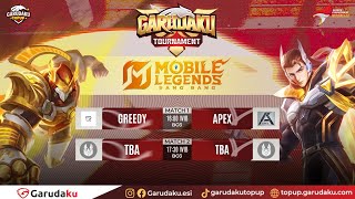 🔴LIVE | GARUDAKU TOURNAMENT 2025 | MOBILE LEGENDS | TEAMSKYUNITY vs GREEDY