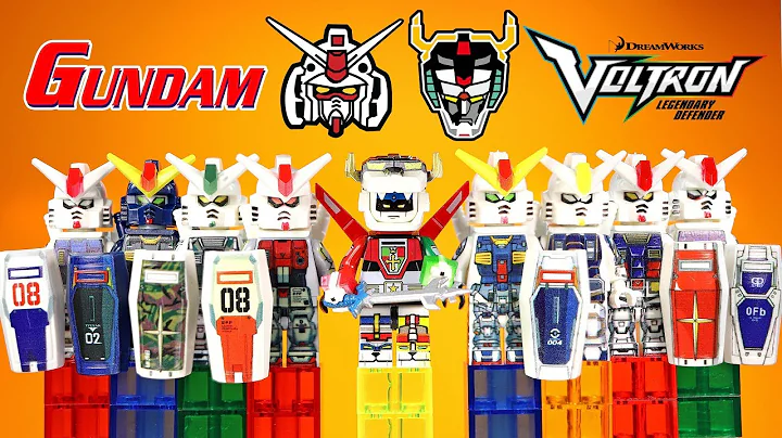 Gundam Mobile Suits & Voltron Legendary Defender Unofficial LEGO Minifigures