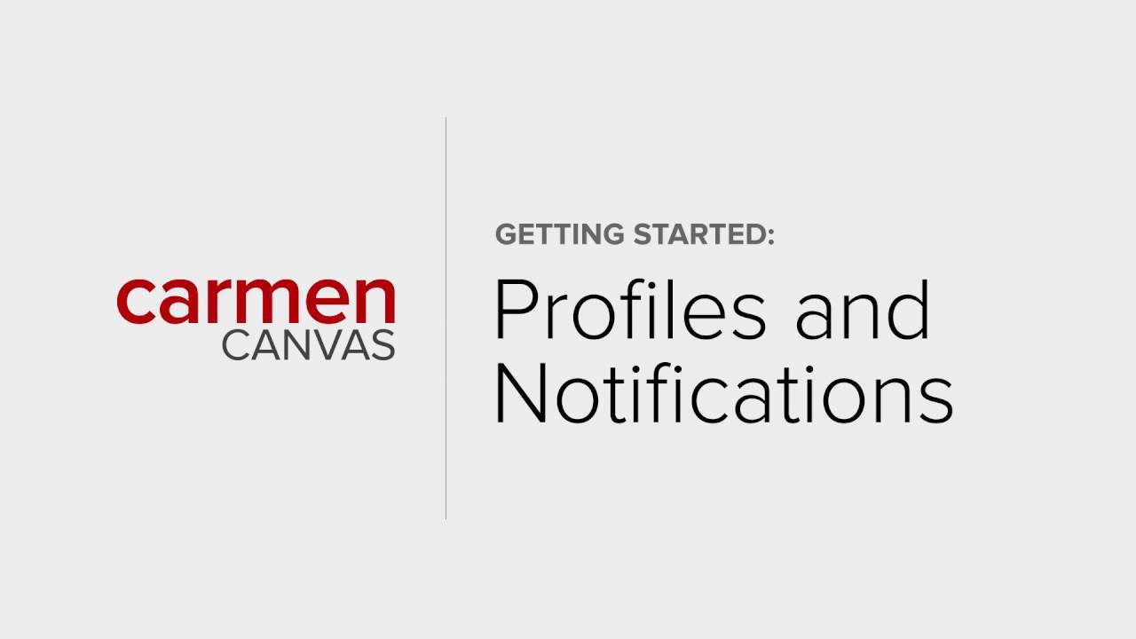 setting up notifications and