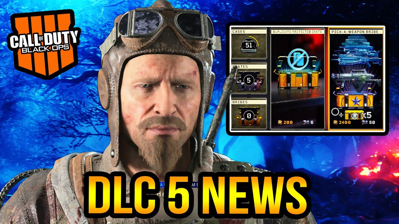 Black Ops 4 Zombies DLC 5 News! Black Market Update