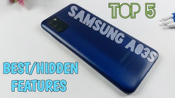 Samsung Galaxy A03s Top 5 Best/Hidden Features | Tips & Tricks