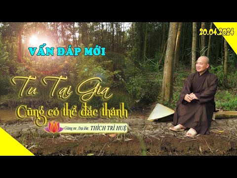 Vấn Đáp Mới: TU TẠI GIA NHƯ THẾ NÀO CHO ĐÚNG - Thầy Thích Trí Huệ mới nhất 2024