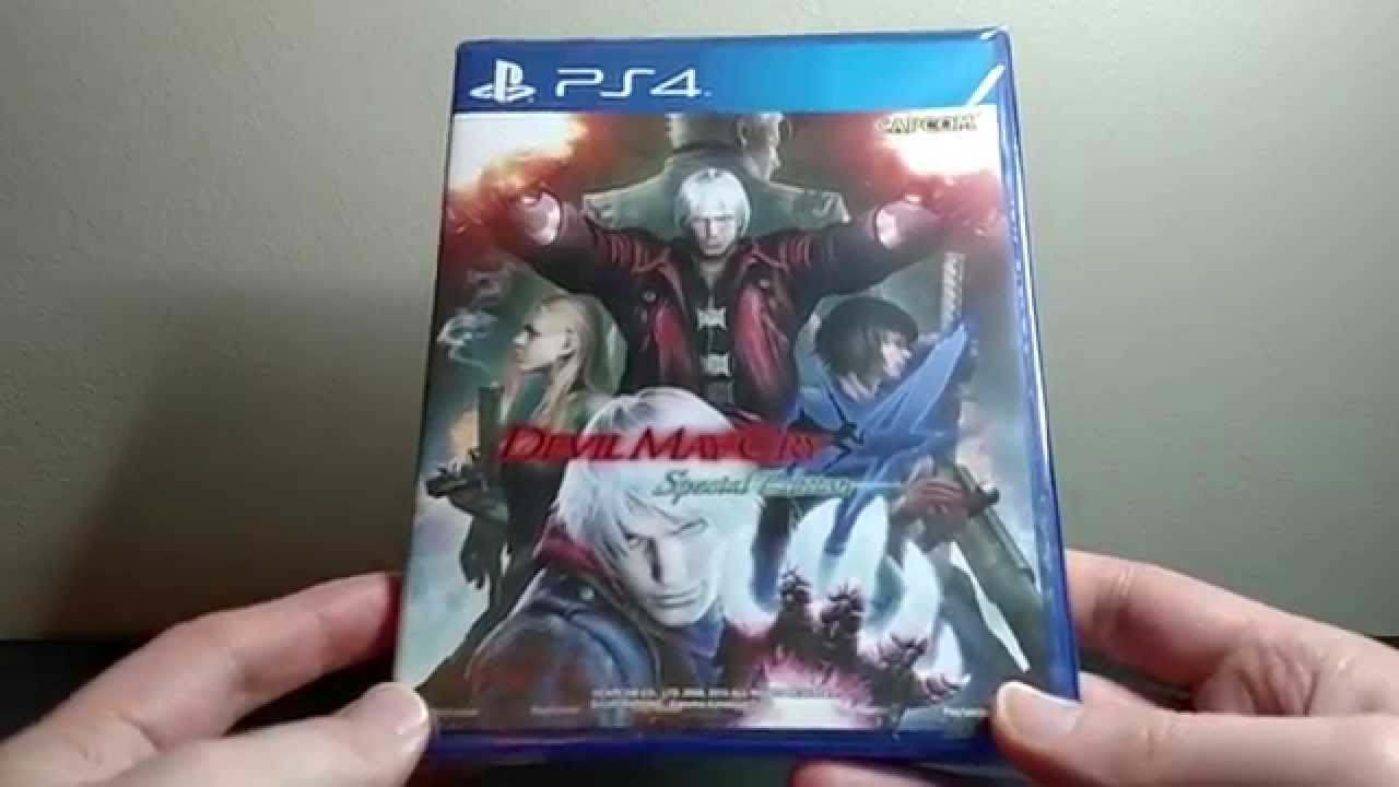 Devil May Cry 4: Special Edition (Asian PS4 Edition) Unboxing