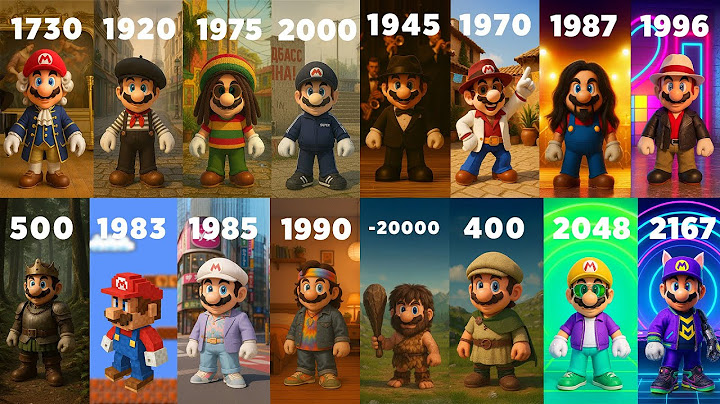 Super Mario Bros EVOLUTION
