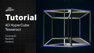 Create a looping 4D HYPERCUBE / TESSERACT Animation with Cinema 4D and Xpresso (@LuisMiranda4D) screenshot 2