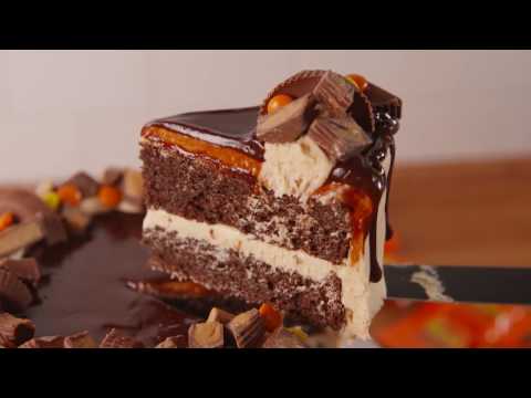 Reese's Explosion Cake | Delish