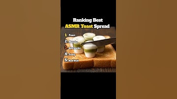 Ranking The Best AI ASMR Toast Spread