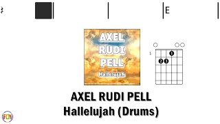 AXEL RUDI PELL Hallelujah DRUMS FCN GUITAR CHORDS & LYRICS