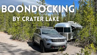 Boondocking by Crater Lake National Park