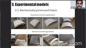 Experiments on flexible surface formworks for thin shells