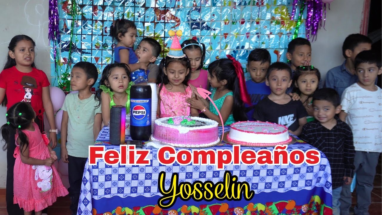 Festejó Su cumpleaños Junto a sus amiguitos