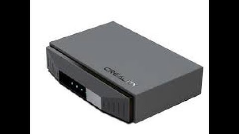 Creality wifi box unboxing e tutorial