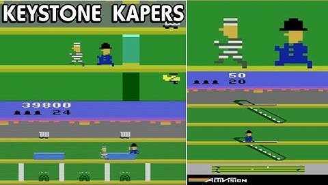 ATARI 2600 | KEYSTONE KAPERS| ALL TIME HITS