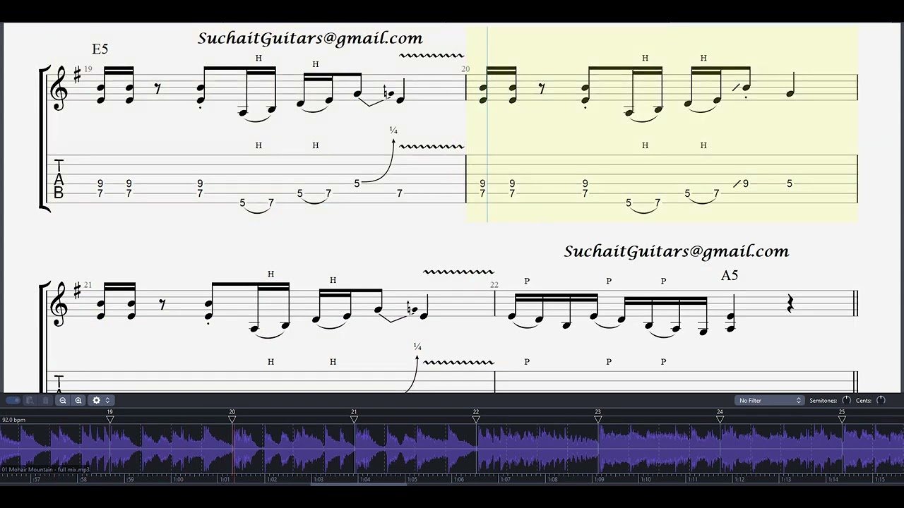 Mohair Mountain (full track) - Rockschool Electric Guitar Grade 6 Lesson