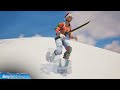 Travel Distance While Sliding Continuously With Icy Feet - Fortnite Winterfest