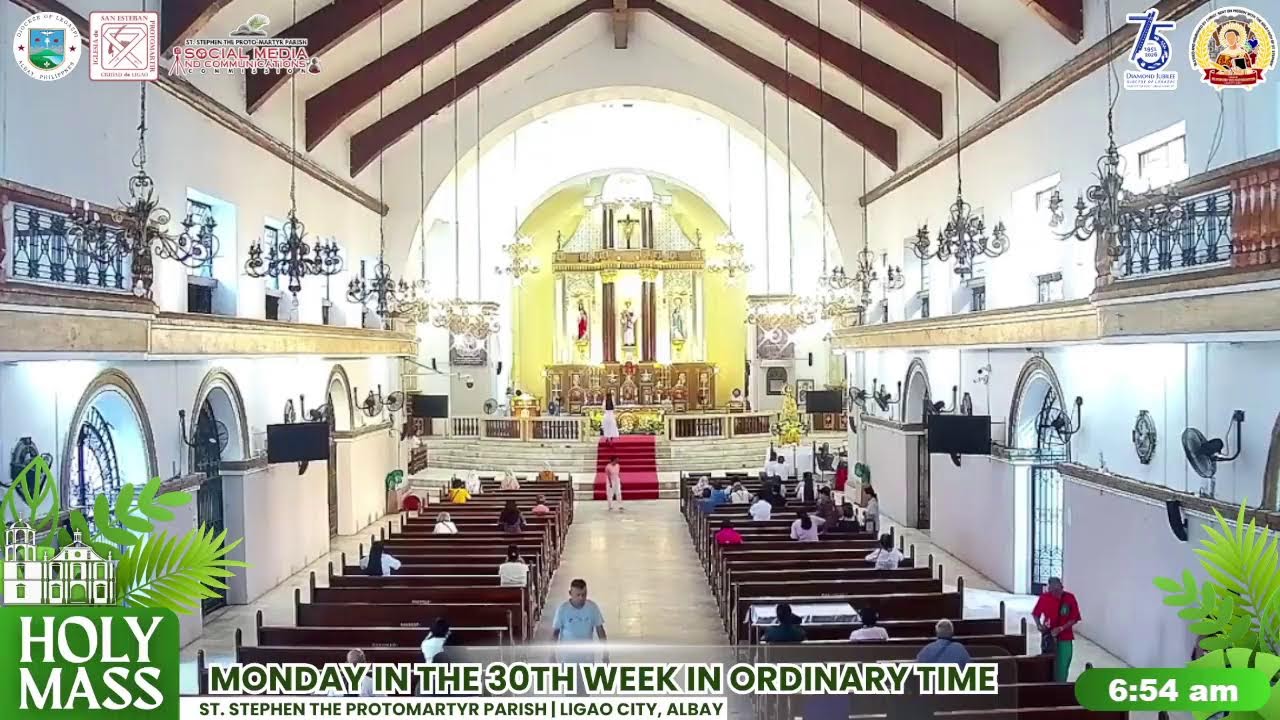Holy Mass | Monday in the 30th Week in Ordinary Time