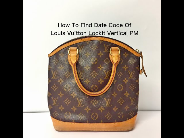 Date Code & Stamp] Louis Vuitton Lockit Vertical PM