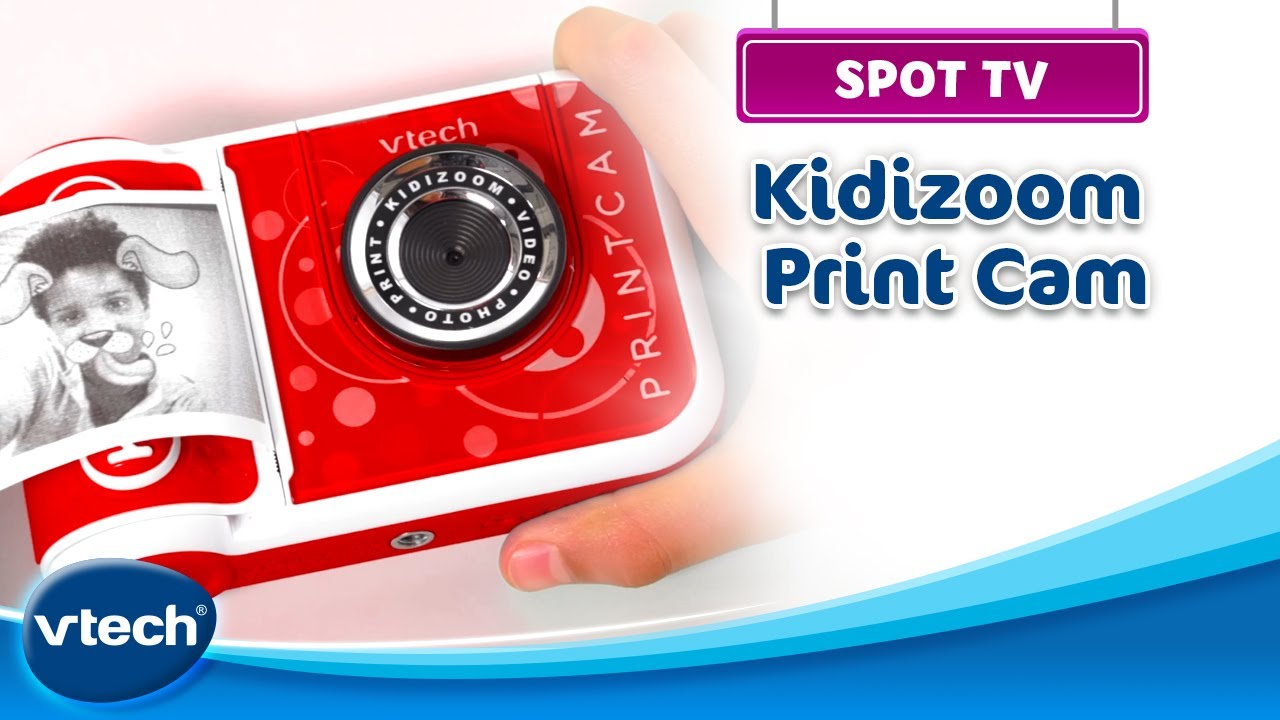 VTech KidiZoom Print Cam - Caméra jouet éducatif - 5 à 12 ans