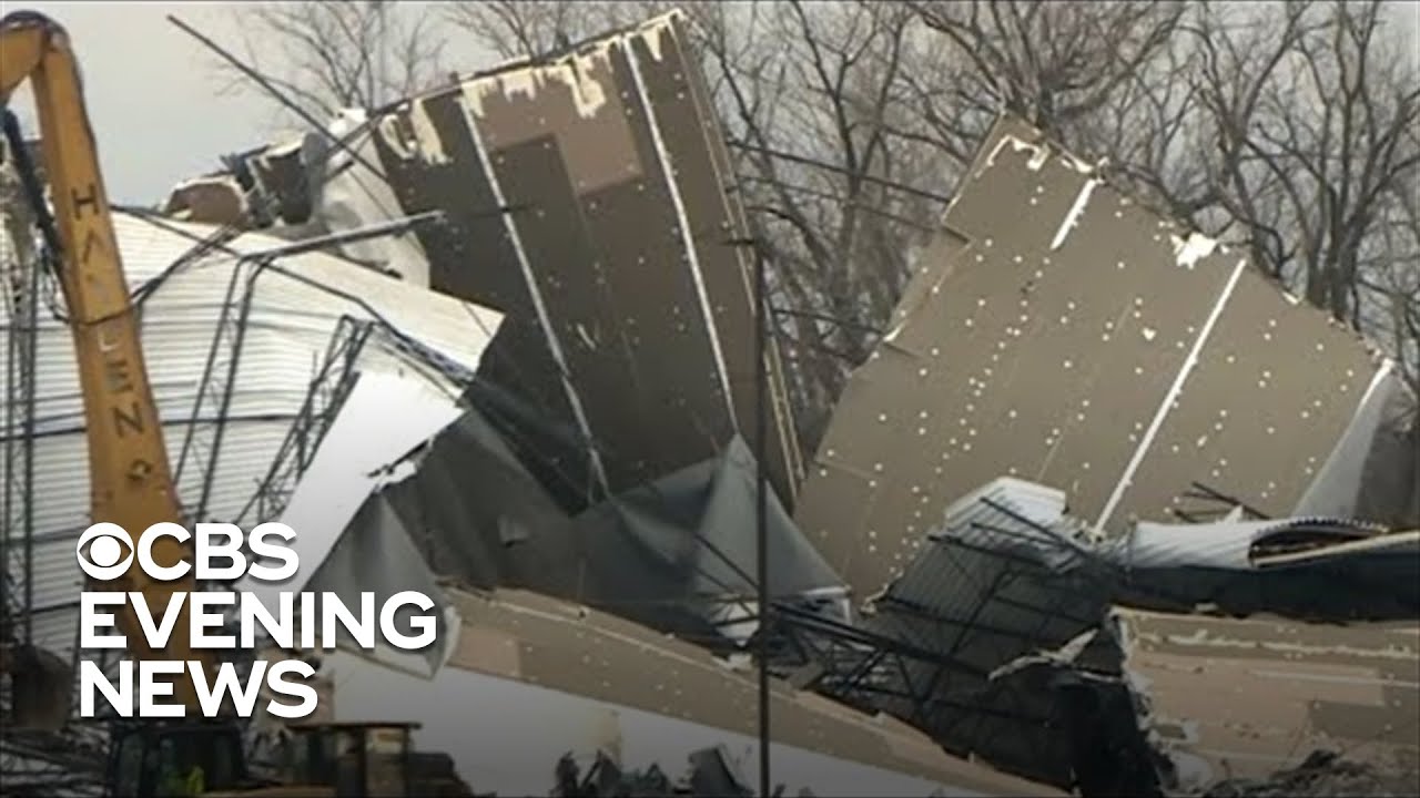 Six people killed in Illinois Amazon warehouse collapse after tornado