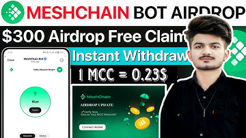 MeshChain  Token Withdrawal | MeshChain Airdrop update | MeshChain Airdrop Web3 Wallet Connect