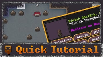 Dwarf Fortress - Quick Tutorial - Building Temples