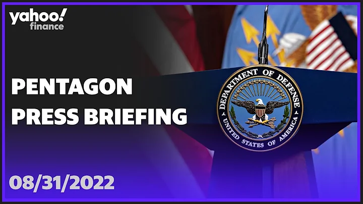 New Pentagon press secretary General Patrick Ryder...