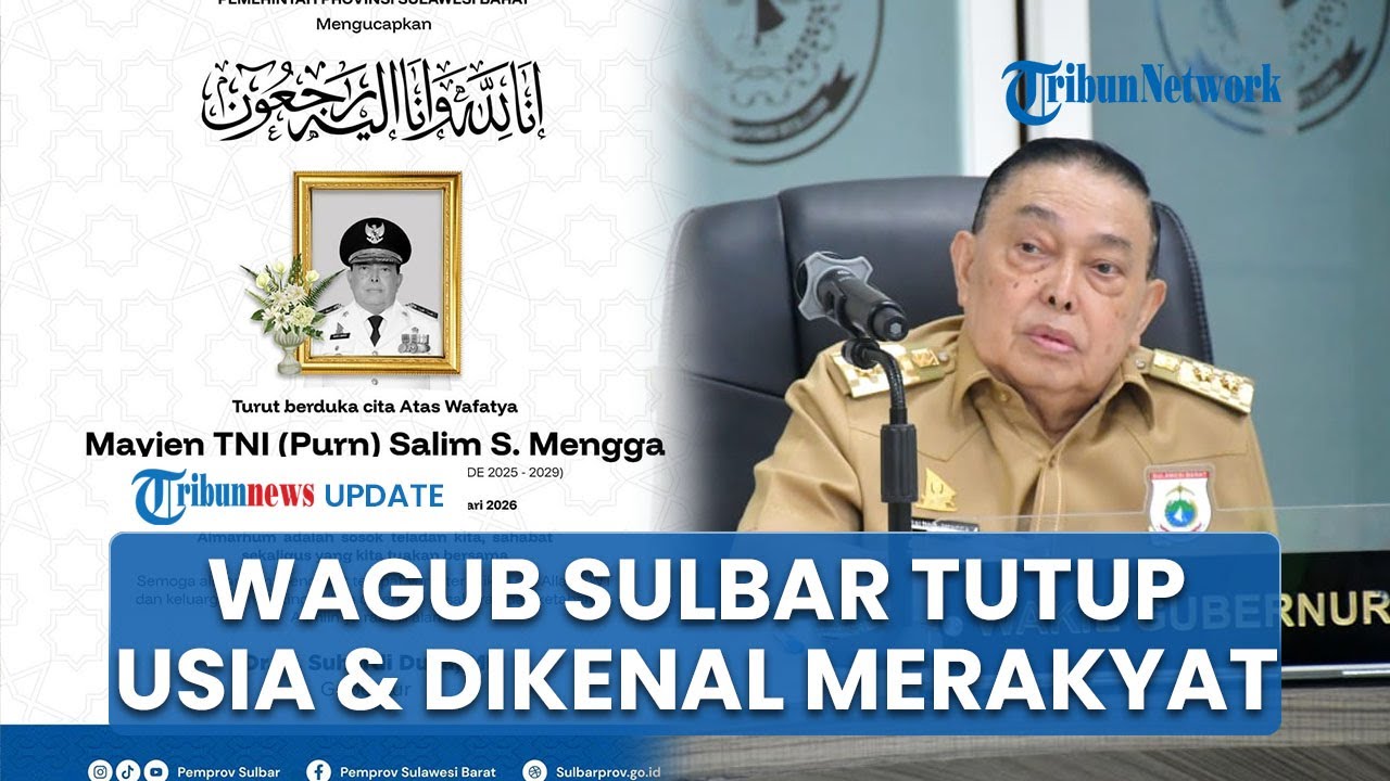Kabar Duka! Wagub Sulbar Salim S Mengga Tutup Usia di RS Siloam Makassar, Dikenal Sosok Merakyat