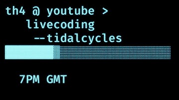 Music live-coding with TidalCycles