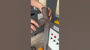 Máy đột ngàm ống quá đẹp tự động #shorts