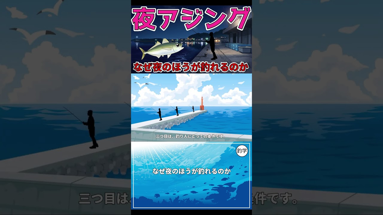 【夜アジング】なぜ夜のほうが釣れるのか