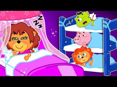 Маша и Леопольд. Красивая кроватка - Мультик для детей - Lion Family на русском