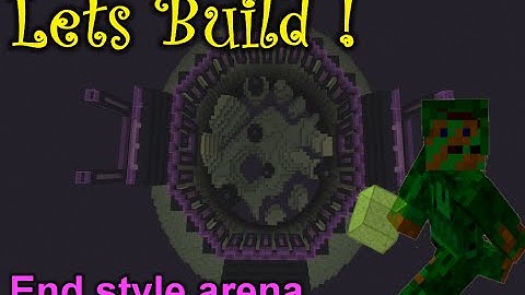 Minecraft speed Build - End World style PvP Arena with download