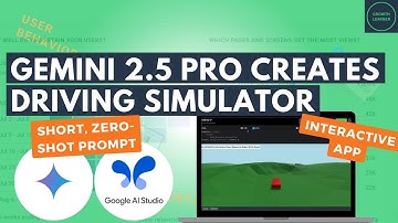 Gemini 2.5 Pro Creates AMAZING Interactive Simulator App with Short, Zero-Shot Prompt