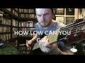 How low can you go? Digitech Drop Pedal on 8 string (DROP E)