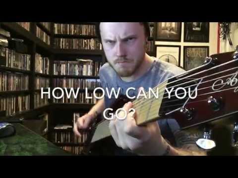 How low can you go? Digitech Drop Pedal on 8 string