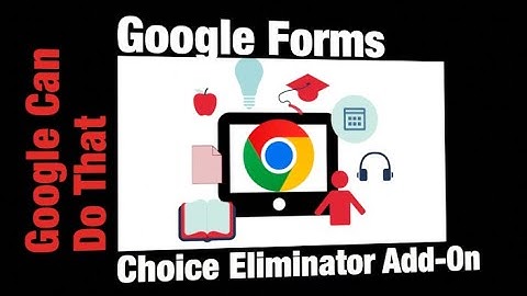 **NEW** Choice Eliminator Google Forms Add On