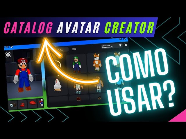 Roblox - Avatar Maker - Como criar e editar o avatar de Roblox