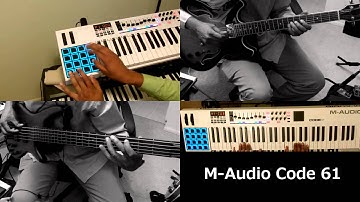 M-Audio Code 61 Drum Pads Performance