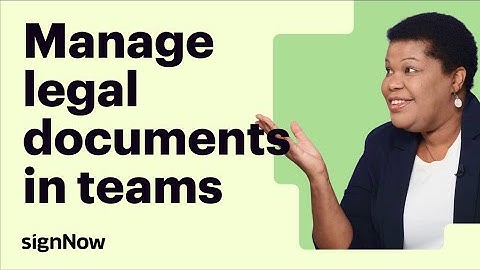 How to Bulk Send Legal Documents for Signing with Team Templates