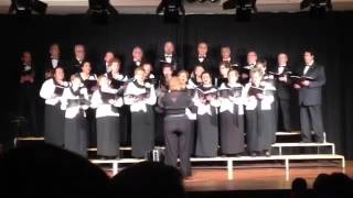 2015 en Villablino. Concierto de Navidad_2. Coral Santa Barbara de Villablino (Leon) España